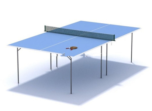 Table tennis table 3d model