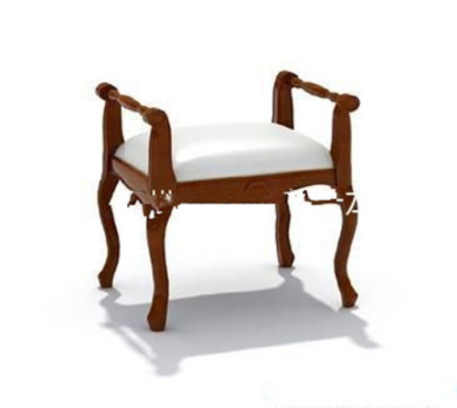 Handrail corner stool 3d models