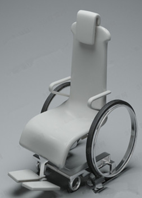 3d model of the new wheelchair