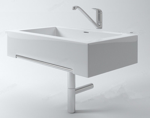 Naive washbasins 3D model