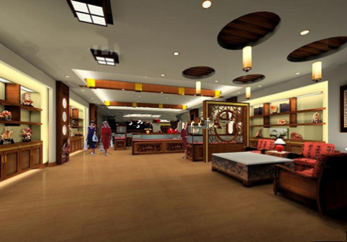 3D model of your store Showroom