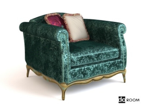Modern style armchair model
