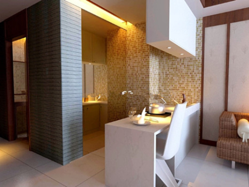 Cozy kitchen 3d model