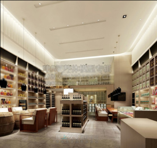 Commercial shop 3d model