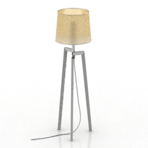 Tripod floor lamp model