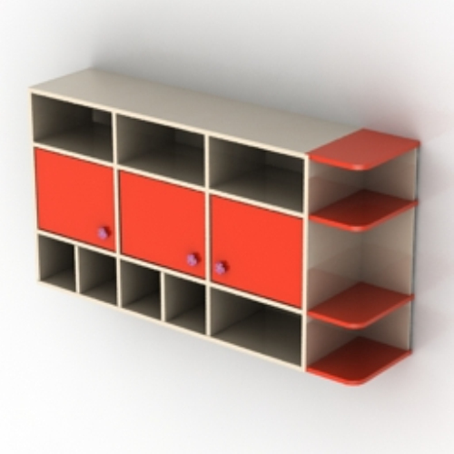 Orange cabinet model