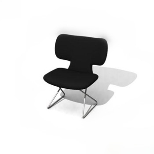 3d model of a simple stool