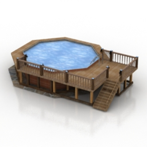 3d model pool