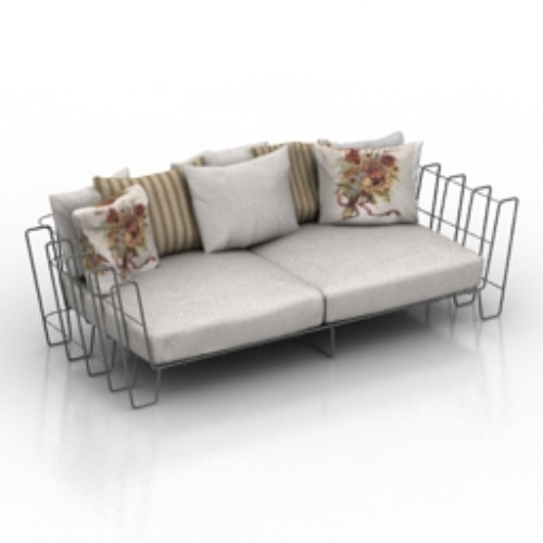 European home cozy sofa model