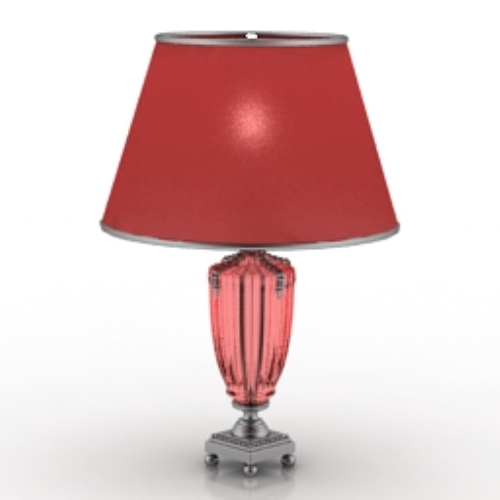 red lamp model