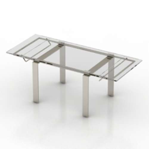 transparent coffee table model