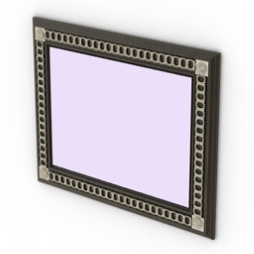 round mirror frame model