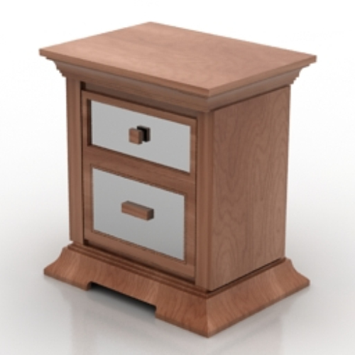 wooden cabinet model