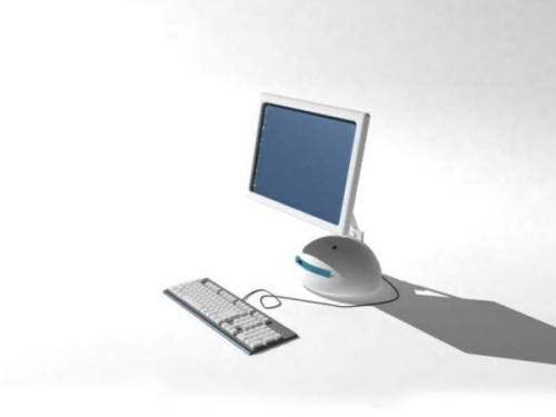 Computer keyboard combination 3d models