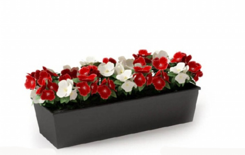 Design effect diagram of 3D model for potted plant