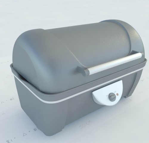 Gray 3d models crisper