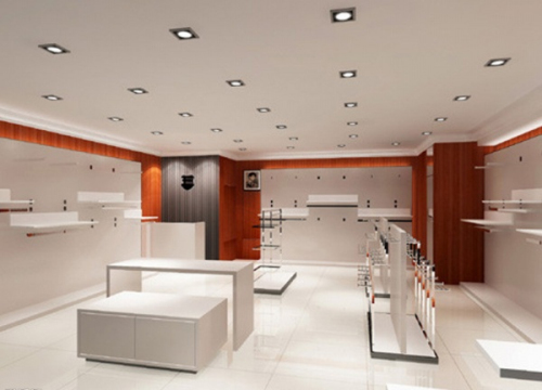 Clothing store design 3D model