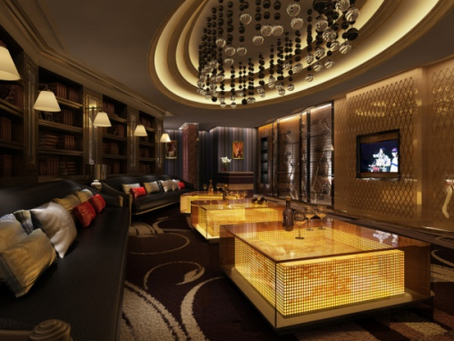 KTV rooms deluxe 3D model