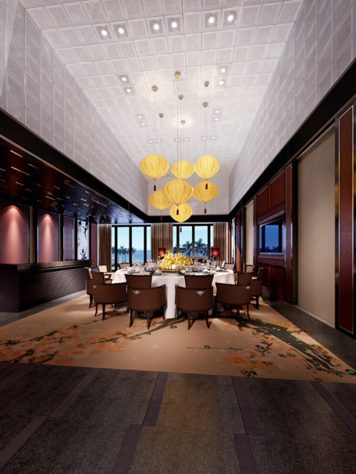 Among Chinese large package 3D model