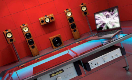 3D stereo sound fashion model