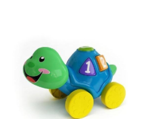 Colorful little turtle toys 3d model