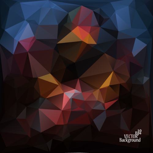 Dark lines abstract geometric background vector material