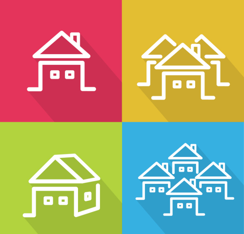 4 Creative Vector White House logo